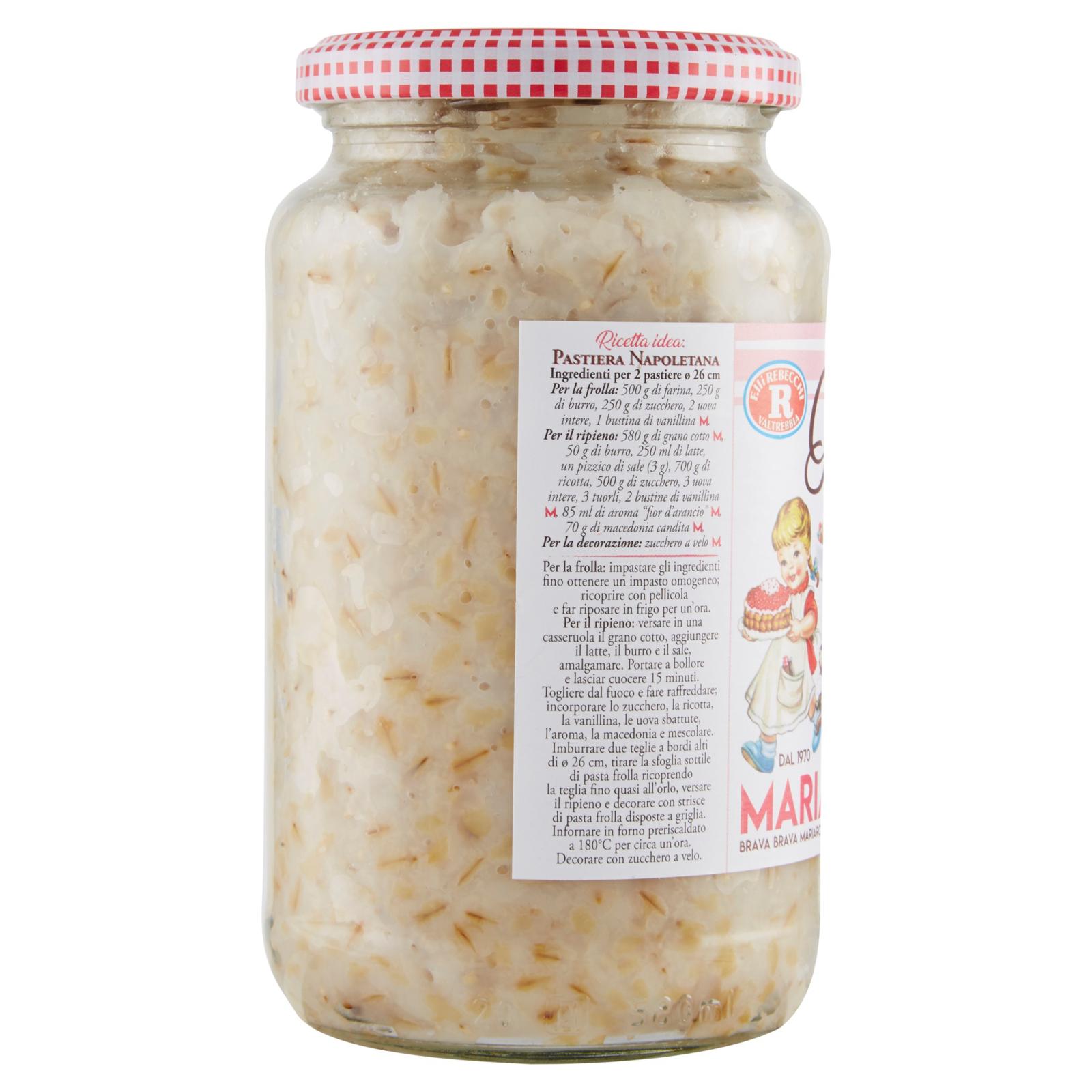 Mariarosa Grano Cotto - Blé cuit Mariarosa (Grano Cotto) – 580g