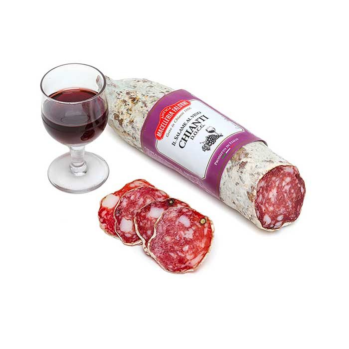 Falorni Salami mit Chianti Classico ca. 355g