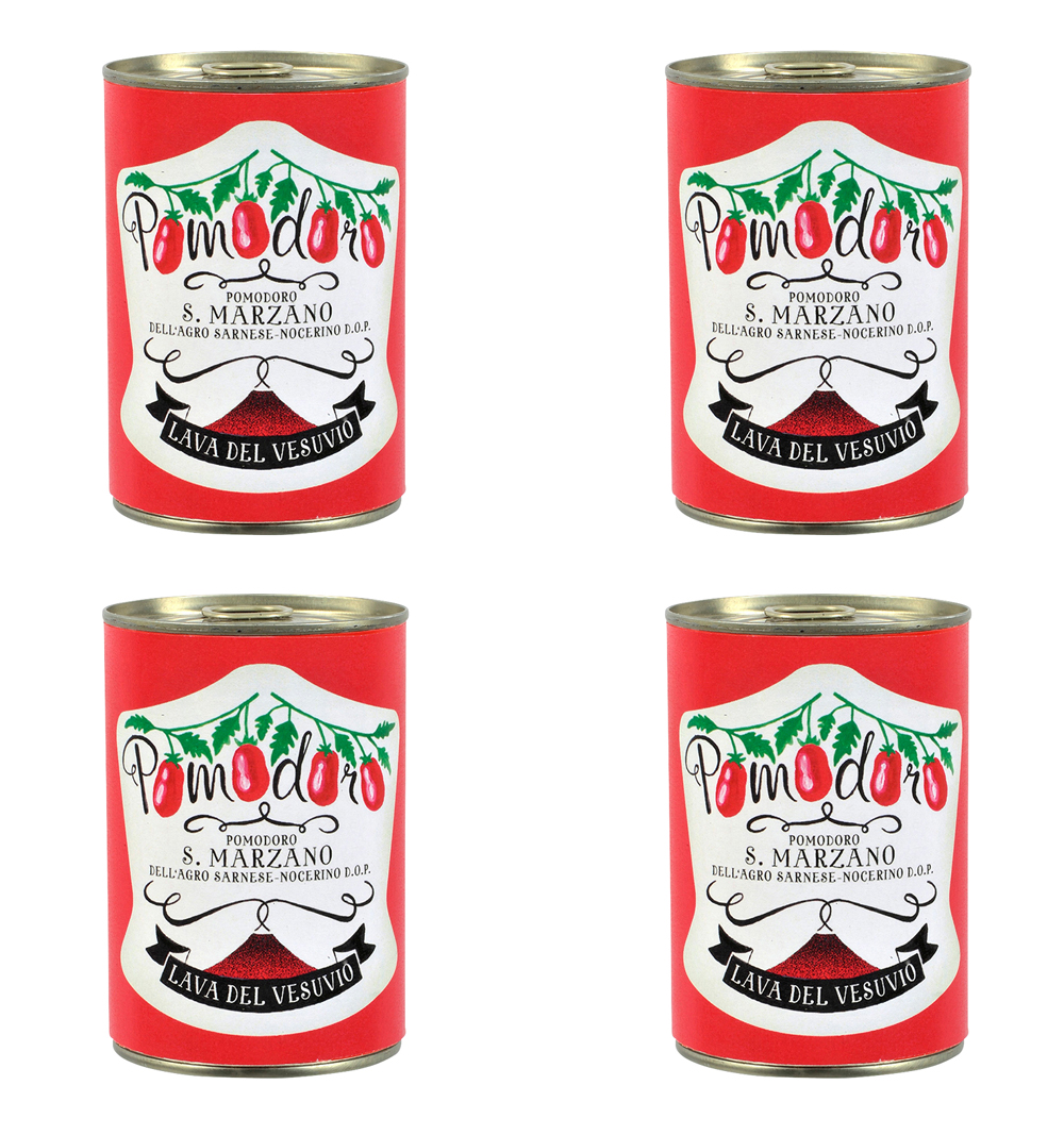 Tomaten San Marzano dell'Agro Sarnese-Nocerino DOP - 4x 400g