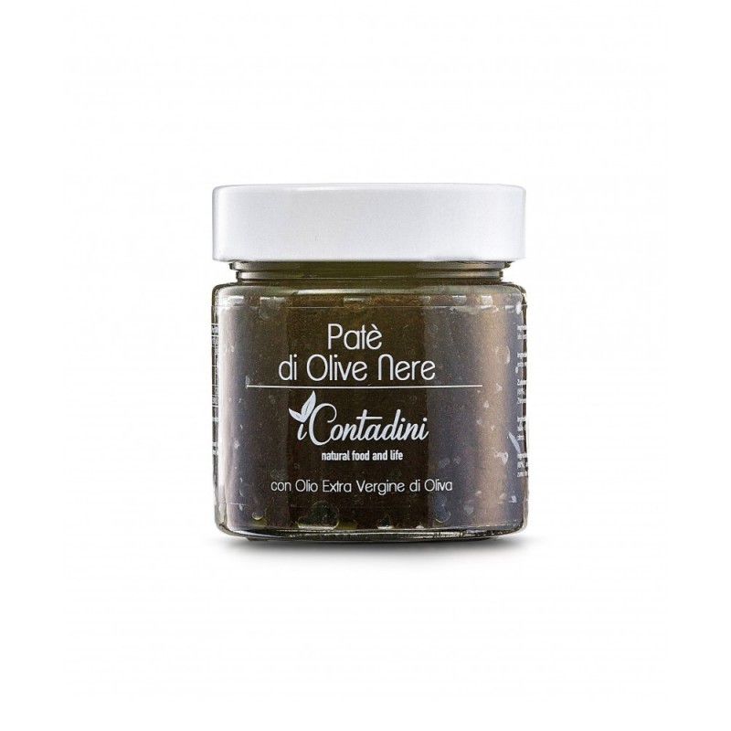 iContadini Patè di Olive Nere - Olive paste black 230g